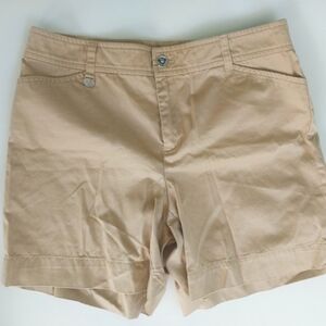 Lauren Ralph Lauren Khaki Shorts Size 6 Classic Preppy